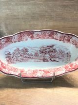 Ravier - Plat - Céramique Porcelaine anglaise - Vintage