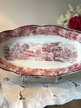 Ravier - Plat - Céramique Porcelaine anglaise - Vintage