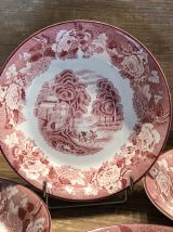 4 assiettes anglaises - Plats - Vintage