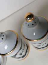 Salière poivrière Limoges 