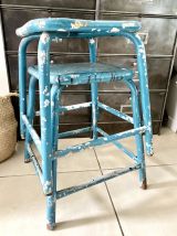Paire de tabourets d’atelier industriels
