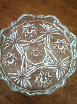 Bonbonnière, vide poche vintage en verre 