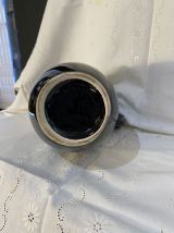 Pichet noir en céramique - Années 50