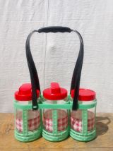 Porte bouteille en plastique de la marque Clé - Années 60/70