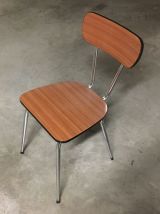 Chaises en formica années 60