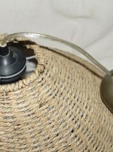 Suspension abat jour en rotin (jonc de mer)