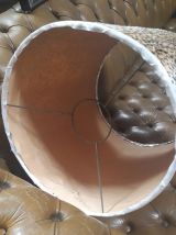 lampadaire laiton tourner cuivré abat jour 41x50cm hauteur  