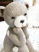 Tirelire ourson en résine 