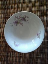 Plat  et coupe à dessert  