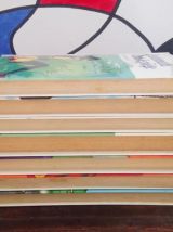 7 volumes de Fantômette - La bibliothèque rose 