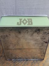 Boite publicitaire en tôle lithographiée JOB 