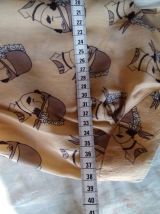 Robe vintage soie pour taille de guêpe T36