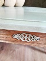 Petit banc "Campagne chic"