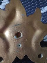 miroir baroque ancien en résine