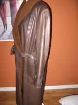 manteau femme cuir