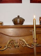 Double-paire de chandeliers de piano