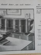 Catalogue de meubles fin 40