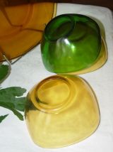 Lot de 3 coupelles vintage