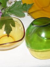 Lot de 3 coupelles vintage