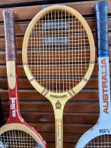 Lot de 3 raquettes de tennis vintage