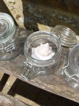 Lot de 8 petits bocaux à épices