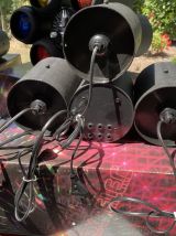 ENSEMBLE DE 12 SPOTS  COULEUR JEUX DE  LUMIERE SOIREE DISCO