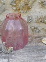 Vase Art Déco rose 