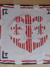 Foulard vintage Ted Lapidus authentique