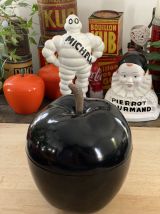 Seau à glaçons pomme noire vintage