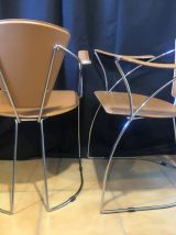 2 Fauteuil Design Éditeur Arrben Italy Années 70