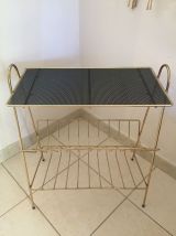 Table basse Vintage porte revues des années '60