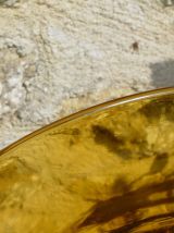 Lot de 4 assiettes creuses Duralex brun ambré