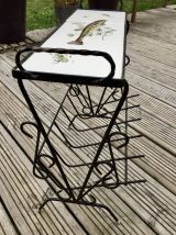 Kitschissime table d’appoint vintage 