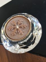 3 jolis bougeoirs cristal 