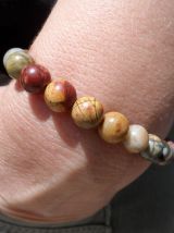 bracelet femme pierre Jaspe de Picasso 