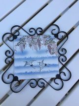 Dessous de plat vintage japonisant 