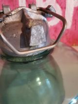 Isolateur électrique vintage haute tension verre
