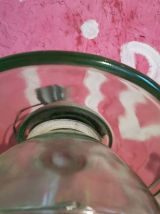 Isolateur électrique vintage haute tension verre