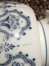 abat jour , suspension en opaline, vintage