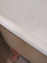 Baignoire en fonte sur pieds