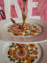 Présentoir gateau dessert vintage