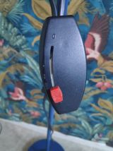 lampadaire 2 spots bleu vintage