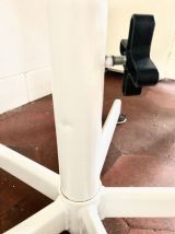 jolie chaise vintage 70 en bois et chrome