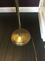 Lampadaire de sofa en laiton  réglage en hauteur 