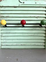 Porte manteaux boules vintage