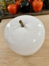 Seau à glaçons pomme blanche vintage