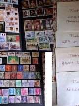 Beau lot de + de 1000 timbres philatélie France et tous pays