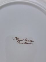 Plat décor "Vieux Moustier" St Clément