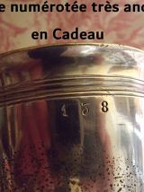 Sucrier et 1 Coquetier CHRISTOFLE  anciens en métal argenté