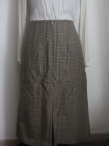 Jupe vintage à carreaux marque Seda Modell